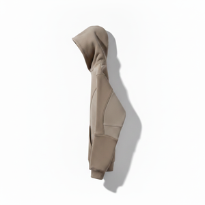 Sudadera con Capucha Holgada de Algodón para Hombre, Diseño con Parches de Color, Venta al Por Mayor, Personalizable, Informal, para Primavera y Otoño - Product Image 5