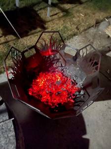 Brasero vintage et écologique pour usage extérieur, brasero en métal pour barbecue, utilisation en jardin, brasero de qualité supérieure, solide et de qualité supérieure - Product Image 2