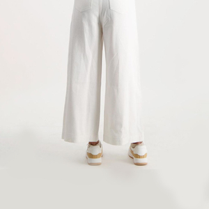 Jeans décontractés tendance pour femmes, coupe droite ample, jambe large, taille haute, en denim, vente en gros - Product Image 4