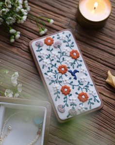 Elegant Embroidery Jewellery <b>Box</b> For Rings <b>Earrings</b> Necklaces And Accessories With Artistic Handmade Detailing - Product Image 2