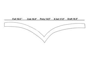 Fronture de cheval en cuir noir avec pierres en opale et strass fantaisie pour bride anglaise - Product Image 4