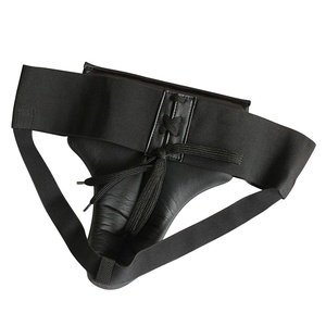 High Quality Leather & PU <b>Dummy</b> Groin Guard with Adjustable Elasticity for Adult <b>Boxing</b> Training Groin guard - Product Image 6
