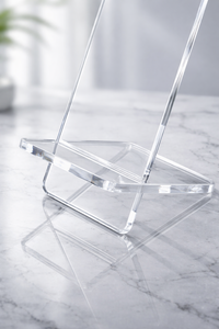 Soporte de Acrílico Moderno y Ecológico para Teléfono Celular, Personalizable, Elegante y Funcional para Mostrador, Hogar, Oficina y Exhibición en Tiendas - Product Image 4