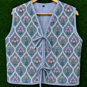 Premium Cotton <b>Quilted</b> Waistcoat <b>Jacket</b> for Men Warm Lightweight Sleeveless Puffer Vest Casual Winter Outdoor Wear For Gifts - Product Image 2