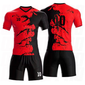 ชุดฟุตบอลแบบกำหนดเอง เสื้อฟุตบอลแบบซับลิเมชั่น ชุดทีมฟุตบอล แห้งเร็ว ชุดฟุตบอลมืออาชีพ ชุดทีมแบบสั่งทำพิเศษ - Product Image 5