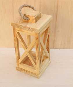 Lanternes décoratives en bois en gros, bougeoirs cylindriques en verre, centres de table minimalistes pour événements et hôtels - Product Image 4