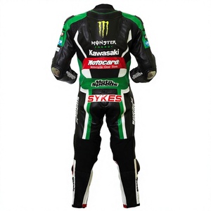 Traje de Carreras de Motocicleta de Una Pieza Tom Sykes Rawasaki WSBK, Traje de Carreras Profesional con Armadura de Nivel 2 CE - Product Image 2