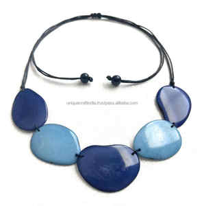 Collar con colgante de cuentas de resina personalizado al mejor precio de lujo para mujer, ropa de fiesta de boda a la moda, la mejor venta - Product Image 1