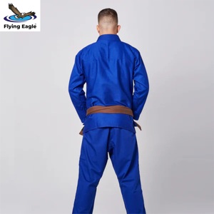 Vêtements d'entraînement de Jiu-Jitsu Brésilien (BJJ) en gros, uniforme de karaté en coton extensible de qualité supérieure 340g - Product Image 3