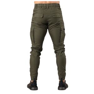 2025 dernière mode hommes Cargo pantalon décontracté toile tissu meilleure vente en gros OEM orienté vers l'exportation de haute qualité Logo personnalisé - Product Image 3