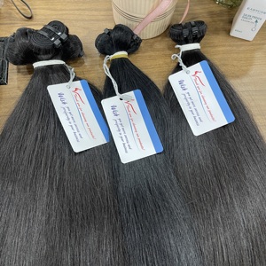 Extensiones de Cabello Natural Liso de Alta Calidad, Doble Trama, Listas para Enviar - Product Image 2