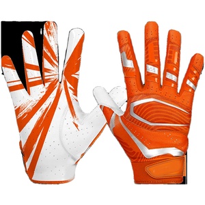Nuevos guantes de fútbol americano transpirables por sublimación para hombre de Standard International - Product Image 2
