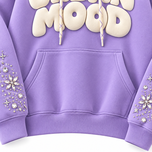 Sweat à capuche unisexe pour homme, personnalisé, lavé, brodé, avec impression en relief, surdimensionné, respirant, écologique, hiver, 100% coton - Product Image 4