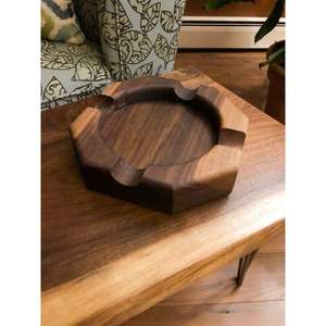 Cendrier en bois écologique de qualité supérieure, cadeau artisanal pour fumeurs - Product Image 4