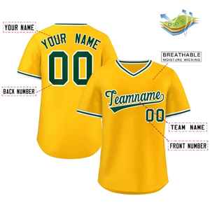 Camisetas de Béisbol Personalizadas al por Mayor con Nombre de Equipo para Adultos, Camisetas de Softbol Transpirables, Camisetas Personalizables de Secado Rápido 100% - Product Image 6