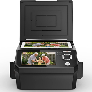 เครื่องสแกนฟิล์มและภาพถ่าย หน้าจอ LCD 5 นิ้ว <span class=keywords><strong>แปลง</strong></span>ฟิล์มเนกาทีฟ/สไลด์/<span class=keywords><strong>ภาพ</strong></span>ถ่าย บัตรธุรกิจ ขนาด 135/110 ความละเอียด 22MP <span class=keywords><strong>ภาพ</strong></span>ดิจิทัล พร้อมพอร์ต USB - Product Image 1
