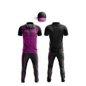Camiseta y Pantalones de Cricket Sublimados de Secado Rápido |   Uniforme Completo de Cricket para Hombres, Mujeres y Jóvenes, Camiseta Polo y Pantalones - Product Image 4