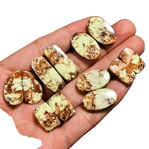Venta al por mayor de crisoprasa limón: piedra natural de alta calidad para fabricantes y diseñadores de joyería - Product Image 6