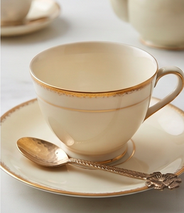 Cucharas de Té Vintage de Latón con Diseño Floral en el Mango, Juego de Cubiertos Metálicos Pulidos a Mano, Resistentes al Óxido, Cucharas Decorativas para Servir - Product Image 4