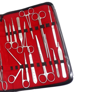 Kit de 112 Piezas de Instrumentos Veterinarios para Cirugía Menor, Juego de Herramientas Quirúrgicas de Acero Inoxidable, Pinzas, Tijeras, Bisturí, Sondas - Product Image 5