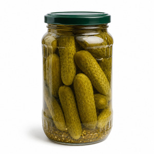 Low Price Tasty Factory In Vietnam International Standard Hot Sale Tasty Canned Sliced <b>Pickled</b> Cucumbers In Bulk - Product Image 1