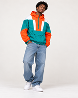 Veste coupe-vent unisexe vintage personnalisée pour le sport, hiver, coupe-vent, vente en gros, pull à quart de zip, à capuche, brodé, streetwear