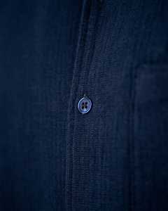 เสื้อเชิ้ตคอปกแบบมีลายสำหรับผู้ชาย |   เสื้อแขนสั้นผ้าฝ้ายลายจีบ |   กระเป๋าหน้าอกลำลอง XL ODM - Product Image 4