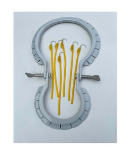 Anneau rétracteur chirurgical manuel en acier inoxydable, anneau rétracteur orthopédique, réutilisable, autoclavable, instrument médical chirurgical - Product Image 1