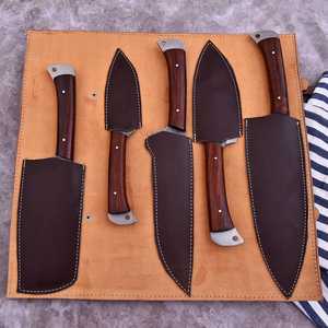 Latest Cooking <b>Knife</b> <b>Set</b> Durable Damascus Steel Blades High Quality Kitchen Tasks Chef <b>Knife</b> <b>Set</b> Available At Wholesale Rate - Product Image 3