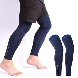 Calentadores de Piernas para Ciclismo con Tela Ligera y Transpirable de Poliéster/Nailon, Diseño Flexible, Unisex, para Todas las Estaciones - Product Image 2