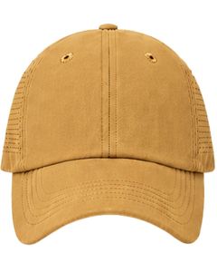 Casquette de baseball sportive respirante Golden Mustard avec sangle réglable, légère, séchage rapide, pour course en extérieur, gym, usage décontracté, qualité supérieure - Product Image 2