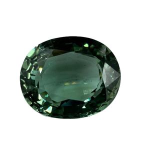 Alta calidad, 6,90 quilates, zafiro verde raro, piedra preciosa facetada suelta, piedra preciosa suelta de calidad súper fina - Product Image 2