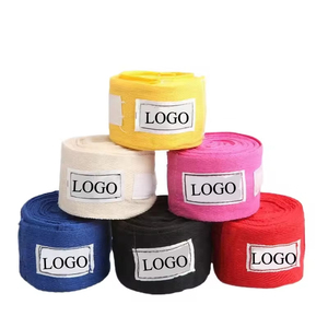 En gros SAVOW FIGHT WEAR Bandages de boxe en coton avec fermeture auto-agrippante 3/5m élastiques pour Taekwondo - Product Image 5