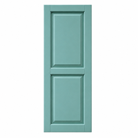 Panneaux de fenêtre en bois massif, style moderne minimaliste, volets intérieurs écologiques pour la salle de bain, décoration de la maison