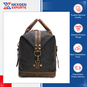 กระเป๋าเดินทางหนัง PU คุณภาพเยี่ยม ดีไซน์โดดเด่น จับถนัดมือ สำหรับผู้ซื้อขายส่งของแท้ จำหน่ายทั่วโลก - Product Image 4