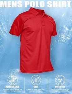 เสื้อโปโลโลโก้สั่งทำ เสื้อโปโลลำลองระบายอากาศดี ผู้ผลิตเสื้อโปโลแบบยูนิฟอร์ม จำหน่ายจำนวนมาก - Product Image 5