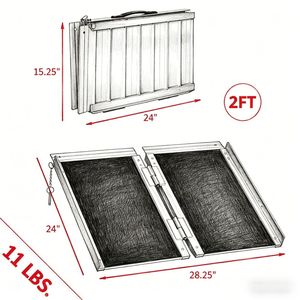 Dispositivi di Assistenza: Rampa Portatile per Sedia a Rotelle - Product Image 4