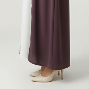 Vestido Abaya Maxi de Seda 100% Natural, Estilo Vintage, Diseño Dubai, Modesto, Cómodo, para Mujeres Musulmanas, Venta al Por Mayor - Product Image 5