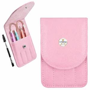 ชุดแหนบ 6 ชิ้นสำหรับผู้หญิง แหนบคิ้วพร้อมกรรไกรโค้งสำหรับถอนขนที่กำลังงอกออก ถอนขน ดูแลความงามประจำวัน - Product Image 6