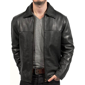 เสื้อแจ็คเก็ตหนังผู้ชายแบบสั่งทำ ดีไซน์ล่าสุด - Product Image 1