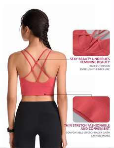Excellent Matériau pour la Confection de Vêtements, Haut de Yoga Personnalisé à Design Ajustable, Crop Top de Yoga, Haut de Yoga - Product Image 3