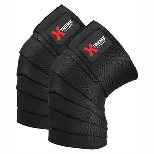 Bandages de genou en nylon pour la musculation, le fitness et le sport, prix d'usine super abordable, vente en gros - Product Image 6