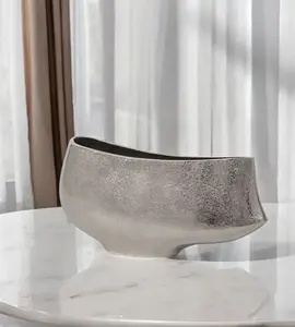 Florero Decorativo de Metal de Alta Calidad para Decoración de Interiores, Florero Decorativo de Metal Nórdico Premium, Florero Zahid - Product Image 2