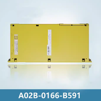 Unidad MDI LCD Fanuc Serie 16/18 A02B-0166-B591, Teclado de Control CNC, Módulo de Pantalla, Programación PLC, 24V, Listo para Conexión de E/S
