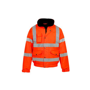 Chaqueta de Seguridad Personalizada para Exteriores, Clase 2, Impermeable, de Poliéster, Reflectante, de Alta Visibilidad para Soldadura - Product Image 4