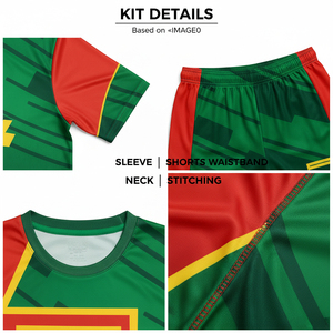 Conjunto de Fútbol Champion 2026 – Camiseta y Pantalones Cortos Personalizados, Uniforme de Equipo Ligero de Secado Rápido - Product Image 6