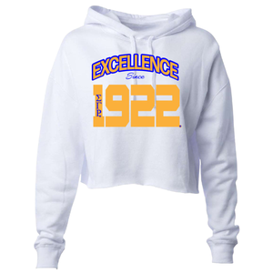 <b>White</b> Excellence Since 1922 Pullover Hoodie for Women Greek Letter Graphic Hooded <b>Sweatshirt</b> Long Sleeve Collegiate Casual Custo - Product Image 1