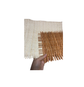 Rollo de malla de caña de ratán Natural oscuro Premium/caña de ratán de malla abierta tejida blanqueada para muebles juegos de jardín Hotel al aire libre - Product Image 3