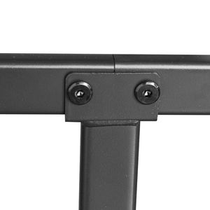 Cadre de lit plateforme simple en métal pliable moderne avec rangement pour chambre d'appartement ENKE Z-11, sommier - Product Image 6