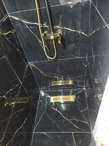 Black Marble Effect Porcelain <b>Tiles</b> Collection 600x1200mm 60x120cm Thickness Options 9mm 8.5mm 8mm High Glossy Finish Mirror - Product Image 3